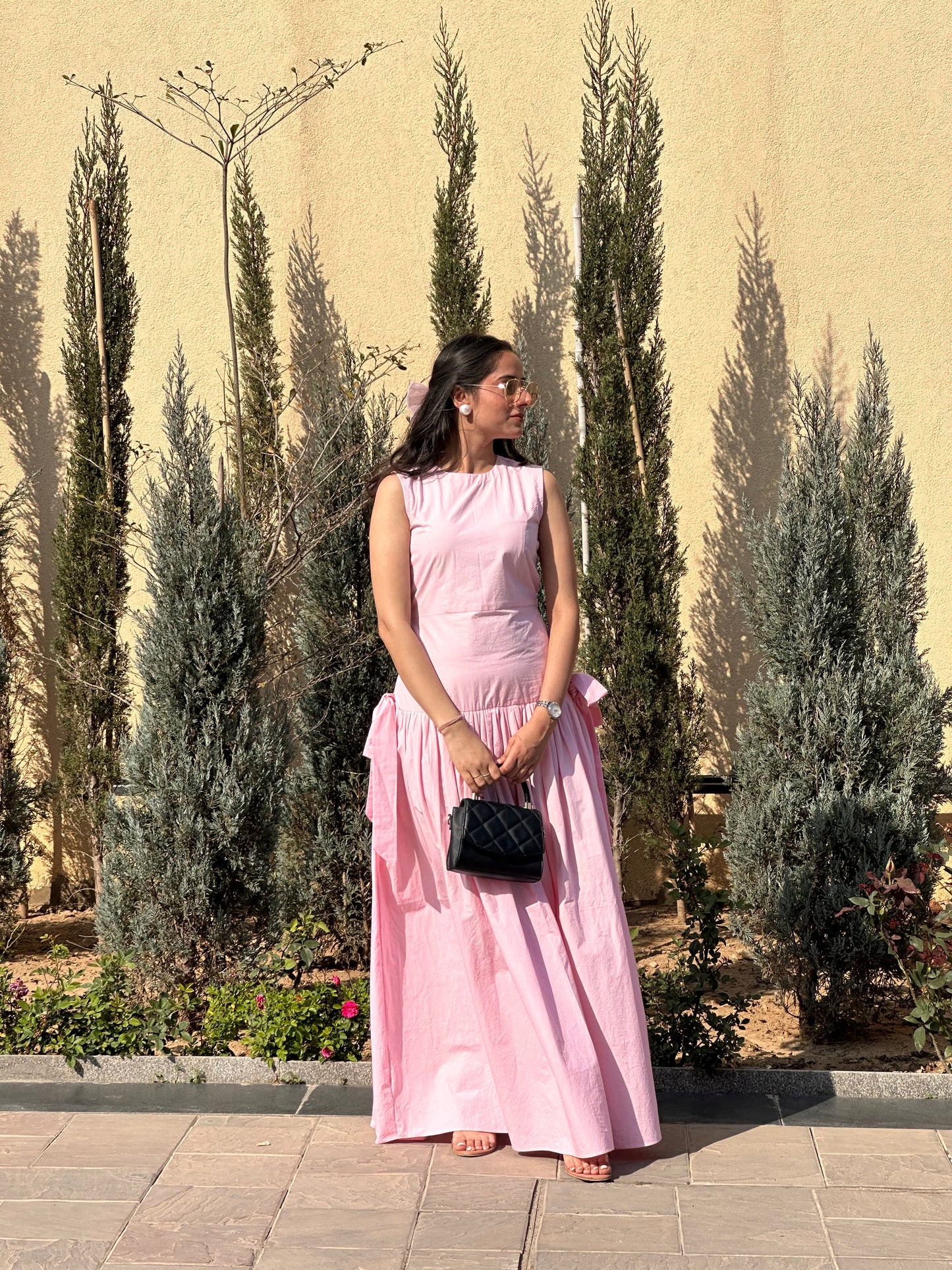 Anastasia gathered dress