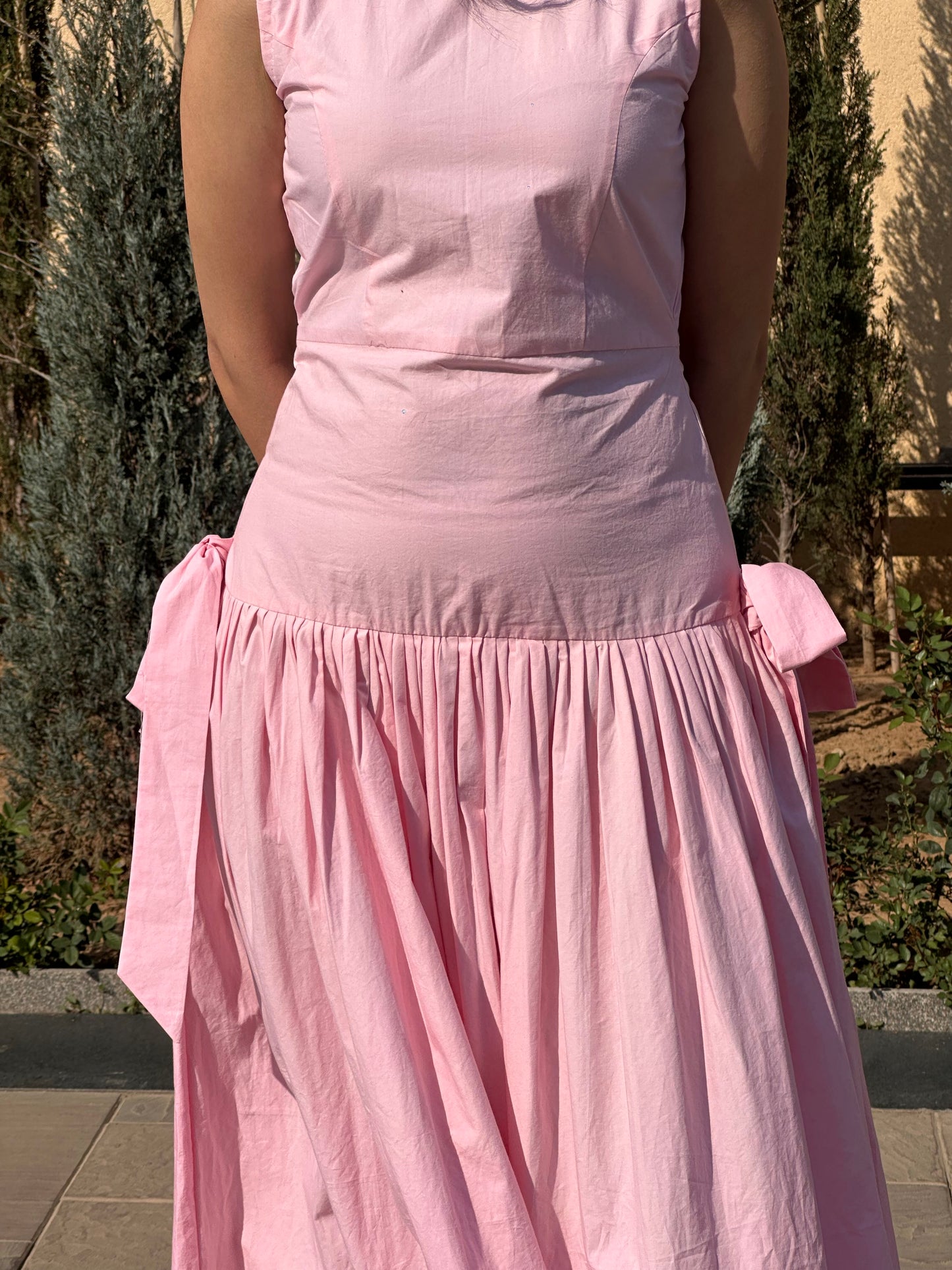 Anastasia gathered dress
