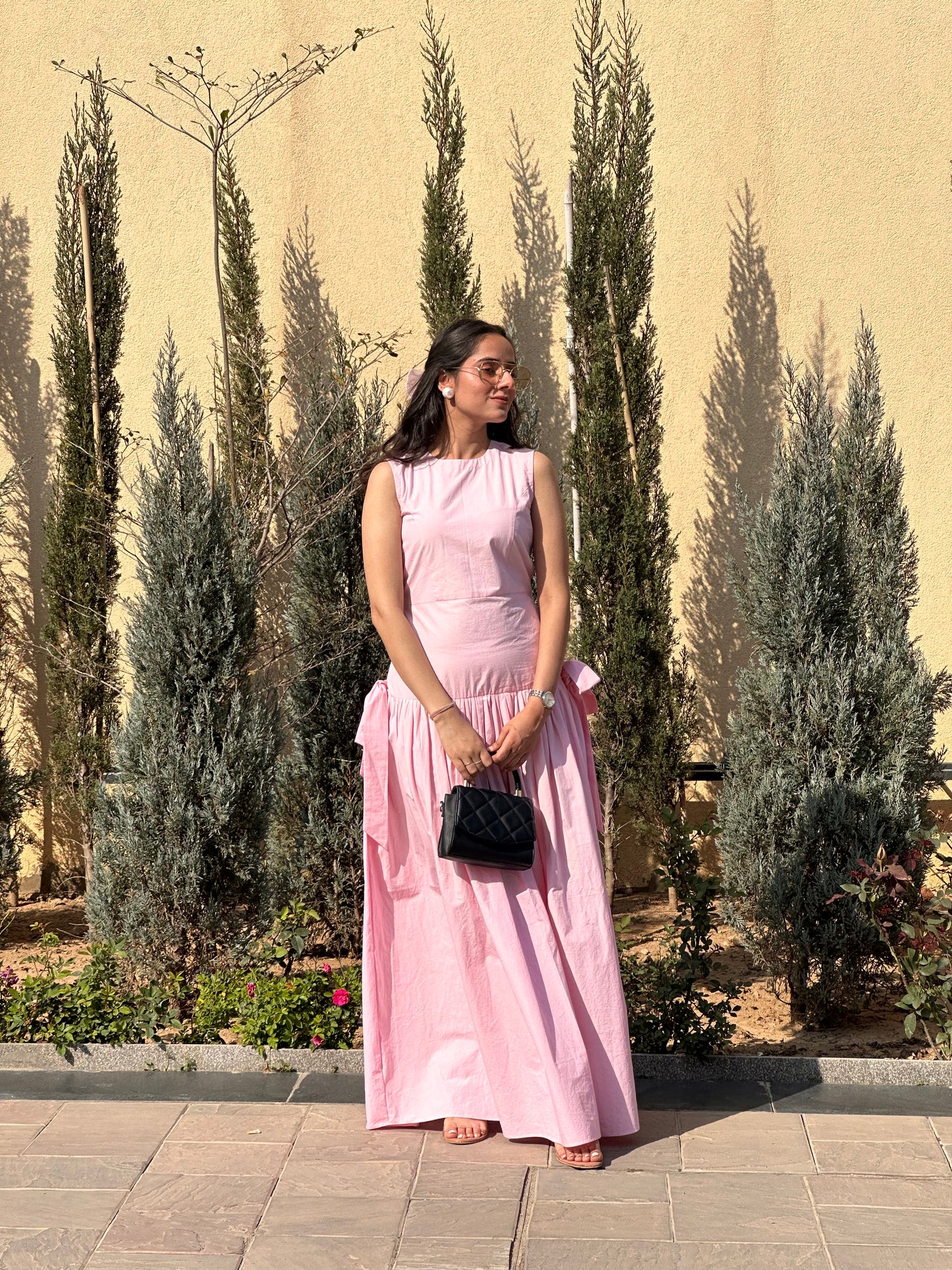 Anastasia gathered dress