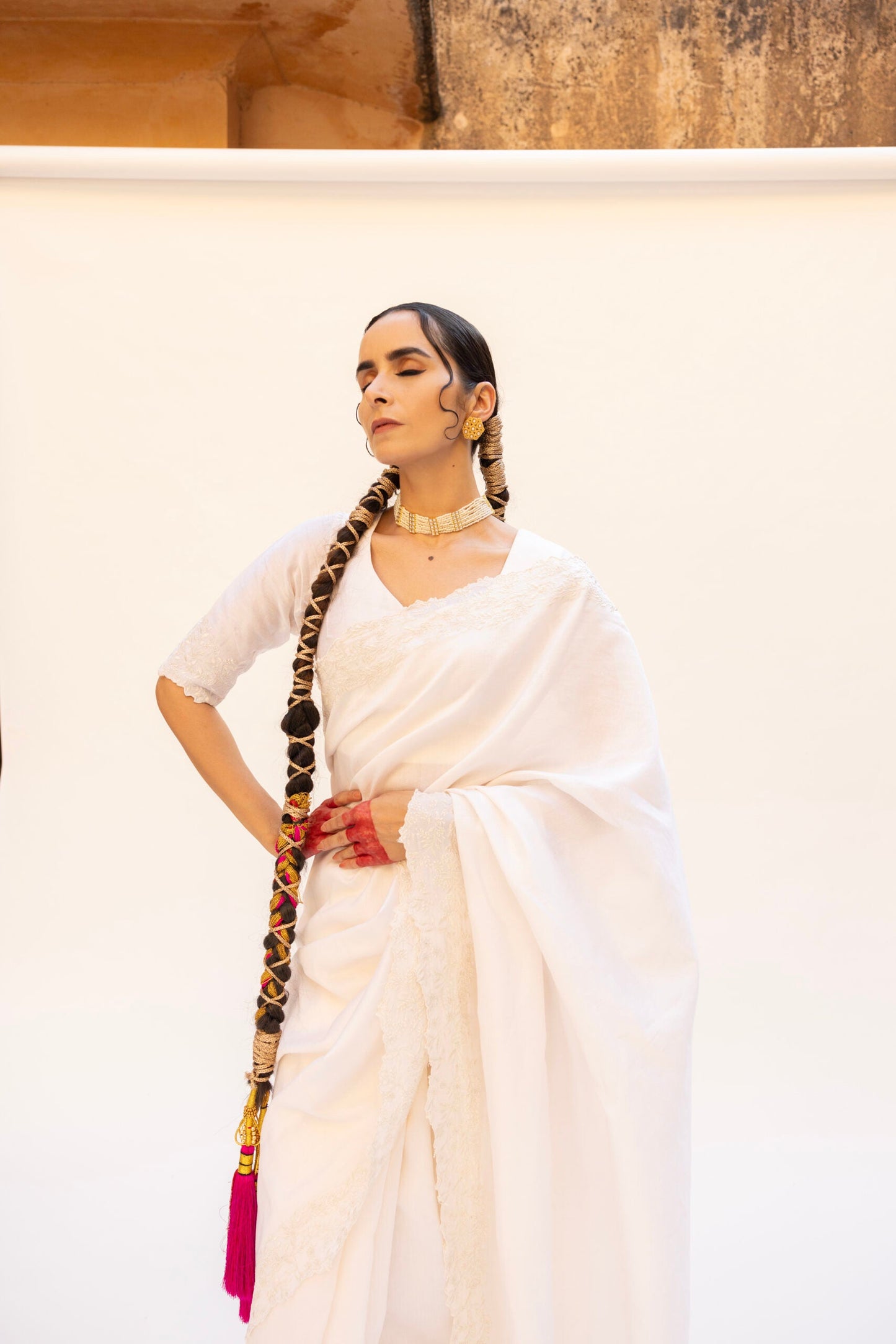 The Moonstone Saree